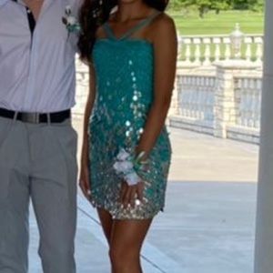 Sherri hill size 0 homecoming dress